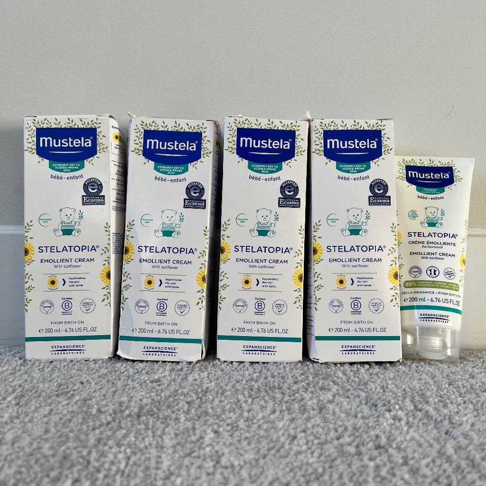 New Mustela Baby Emollient Eczema Cream - 200 ML
